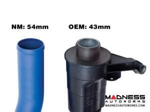MINI Cooper S and JCW  Hi Flow Air Charge Pipe by NM Engineering (R55 / R56 / R57 / R58 / R59 )